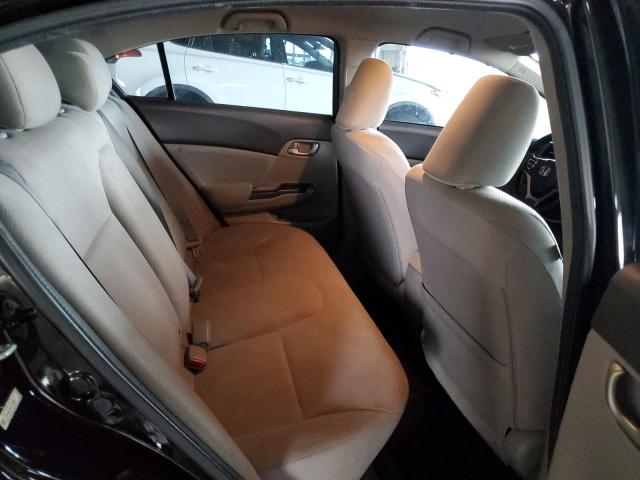 19XFB2F50CE379094 - 2012 HONDA CIVIC LX BLACK photo 10