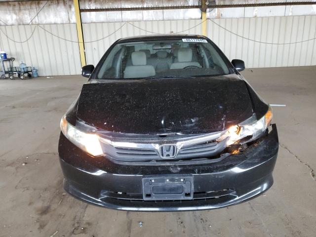 19XFB2F50CE379094 - 2012 HONDA CIVIC LX BLACK photo 5