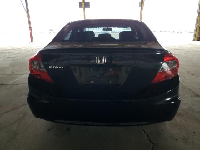 19XFB2F50CE379094 - 2012 HONDA CIVIC LX BLACK photo 6