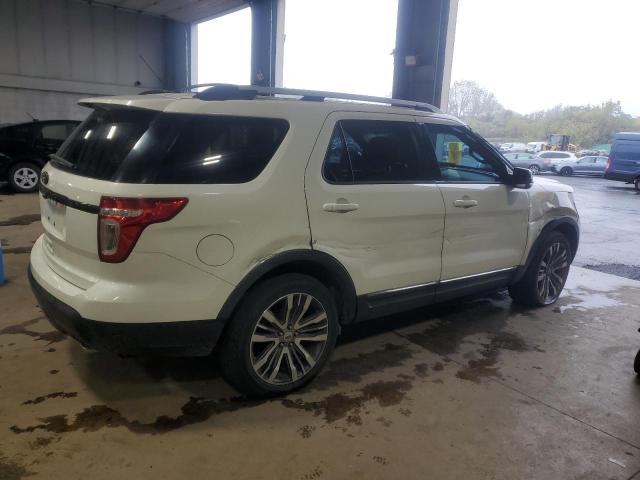 1FM5K8D81DGA91271 - 2013 FORD EXPLORER XLT WHITE photo 3