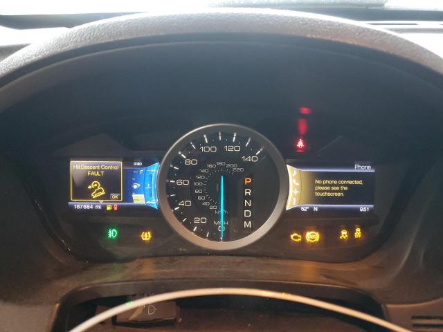 1FM5K8D81DGA91271 - 2013 FORD EXPLORER XLT WHITE photo 9