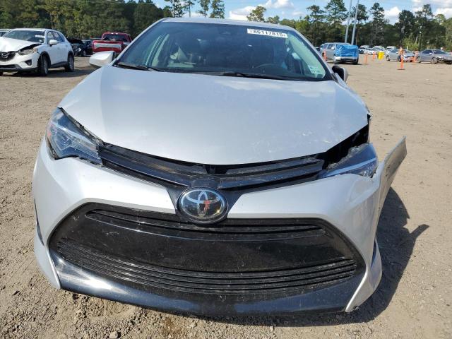 2T1BURHE6KC218910 - 2019 TOYOTA COROLLA L GRAY photo 5