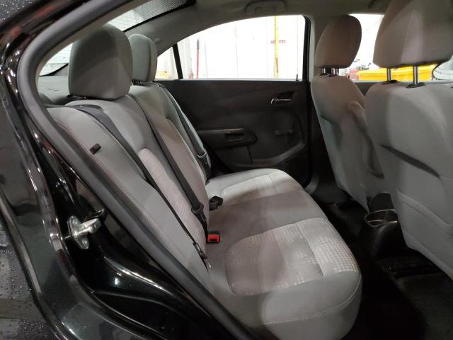 1G1JA5SH8C4158691 - 2012 CHEVROLET SONIC LS შავი ფოტო 10