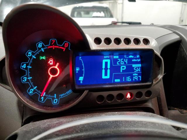 1G1JA5SH8C4158691 - 2012 CHEVROLET SONIC LS შავი ფოტო 9