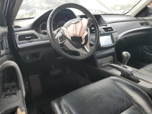 1HGCS2B86BA001237 - 2011 HONDA ACCORD EXL BLACK photo 8