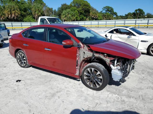 3N1AB7AP5JY207027 - 2018 NISSAN SENTRA S RED photo 4