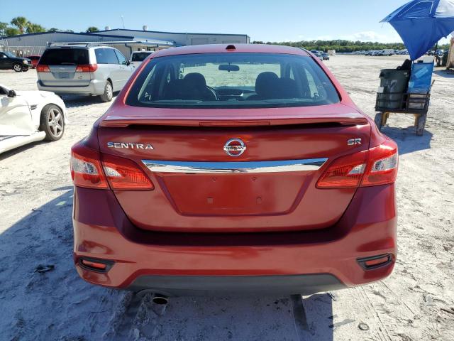 3N1AB7AP5JY207027 - 2018 NISSAN SENTRA S RED photo 6