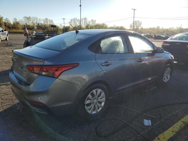3KPC24A36KE077523 - 2019 HYUNDAI ACCENT SE Сірий фото 3