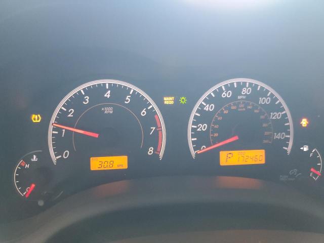 JTDBL40E59J037720 - 2009 TOYOTA COROLLA BASE Silber Foto 9