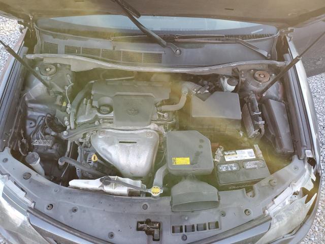 4T1BF1FK4CU512083 - 2012 TOYOTA CAMRY BASE GRAY photo 11