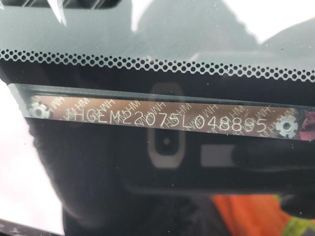 1HGEM22075L048895 - 2005 HONDA CIVIC EX Gri fotoğraf 12