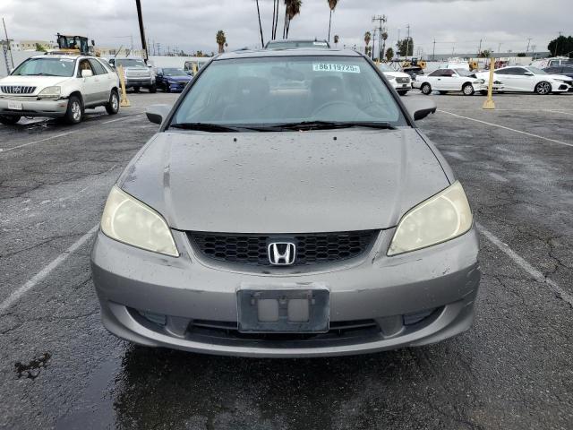 1HGEM22075L048895 - 2005 HONDA CIVIC EX Gri fotoğraf 5