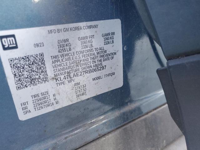 KL47LAE27RB065297 - 2024 BUICK ENVISTA PREFERRED BLUE photo 13