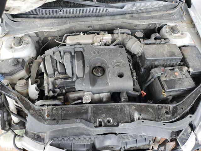 KMHCM36C59U138557 - 2009 HYUNDAI ACCENT GS 银色 照片 11