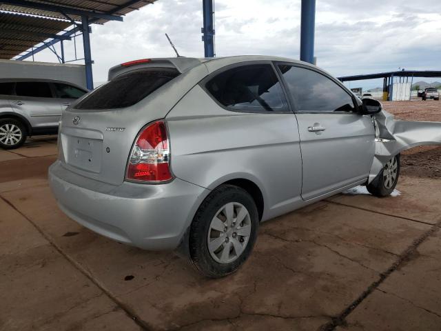 KMHCM36C59U138557 - 2009 HYUNDAI ACCENT GS 银色 照片 3