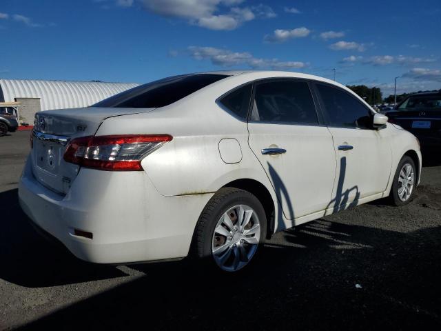 3N1AB7AP3DL561145 - 2013 NISS SENTRA S WHITE photo 3