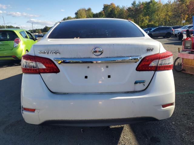 3N1AB7AP3DL561145 - 2013 NISS SENTRA S WHITE photo 6