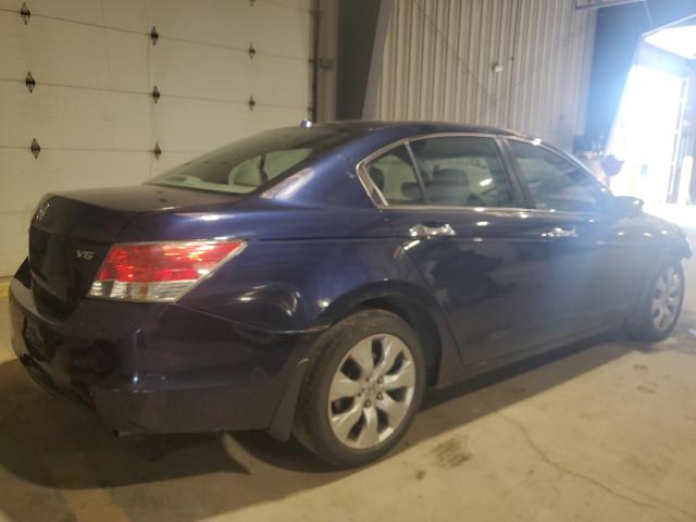1HGCP36808A024975 - 2008 HONDA ACCORD EXL 蓝色 照片 3