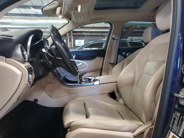 WDC0G4KBXGF096674 - 2016 MERCEDES-BENZ GLC 300 4MATIC BLUE photo 7