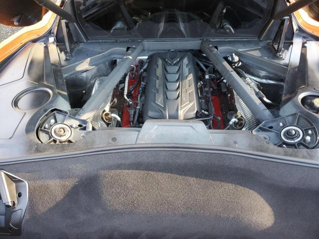 1G1YA2D45P5120522 - 2023 CHEVROLET CORVETTE STINGRAY 1LT ORANGE photo 11