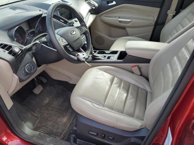 1FMCU9HDXJUA01417 - 2018 FORD ESCAPE SEL Қызыл фото 7