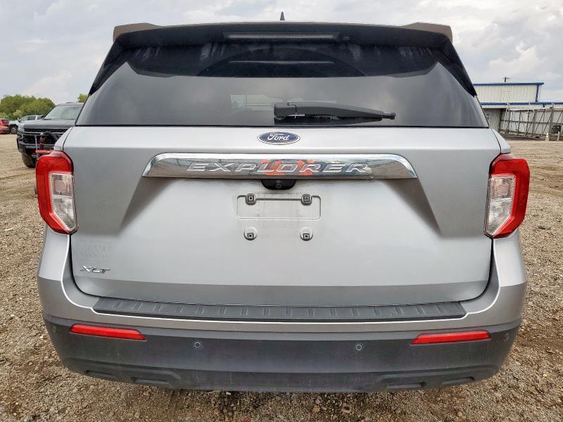 1FMSK7DH9PGB06276 - 2023 FORD EXPLORER XLT SILVER photo 6