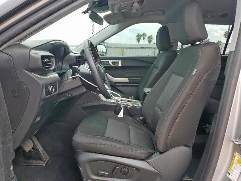 1FMSK7DH9PGB06276 - 2023 FORD EXPLORER XLT SILVER photo 7