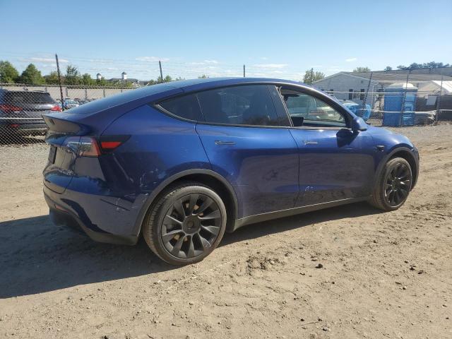 7SAYGDEE8NF514801 - 2022 TESLA MODEL Y 蓝色 照片 3