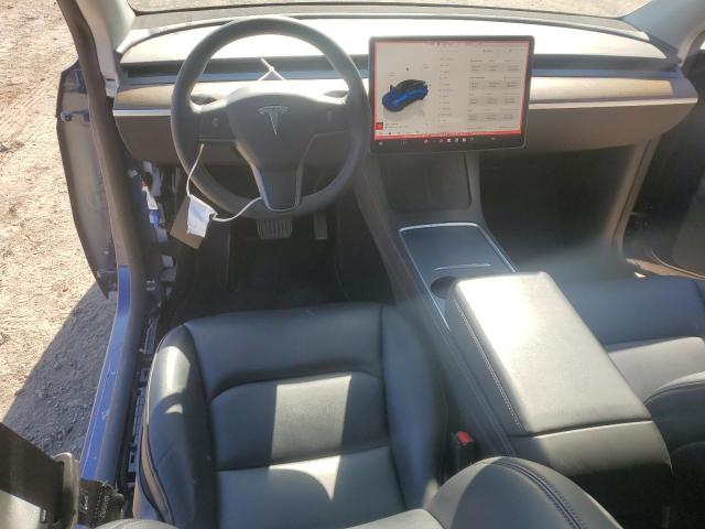 7SAYGDEE8NF514801 - 2022 TESLA MODEL Y 蓝色 照片 8