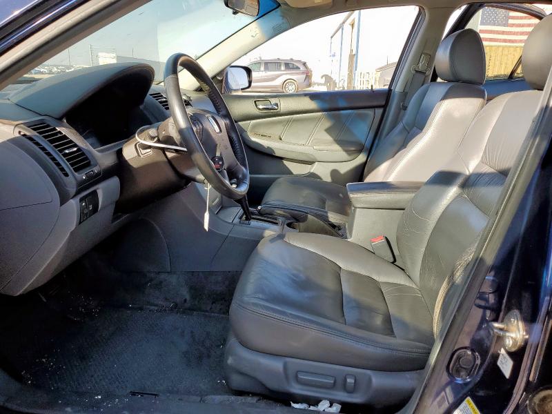 1HGCM66595A045982 - 2005 HONDA ACCORD EX BLUE photo 7