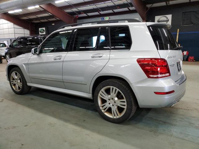 WDCGG8JB3DG039178 - 2013 MERCEDES-BENZ GLK 350 4MATIC SILVER photo 2