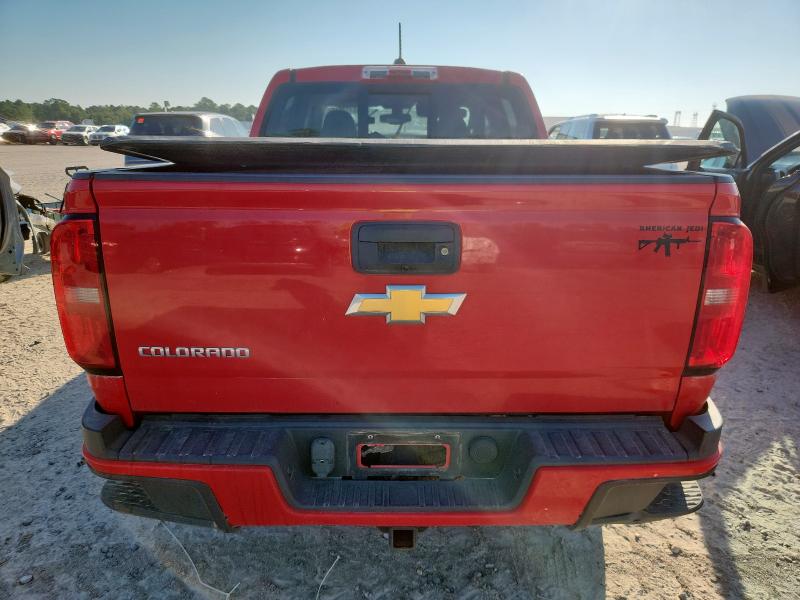 1GCGTDE38G1154444 - 2016 CHEVROLET COLORADO Z71 RED photo 6