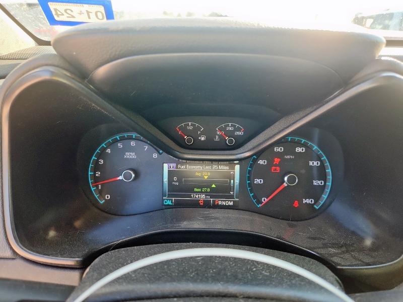 1GCGTDE38G1154444 - 2016 CHEVROLET COLORADO Z71 RED photo 9