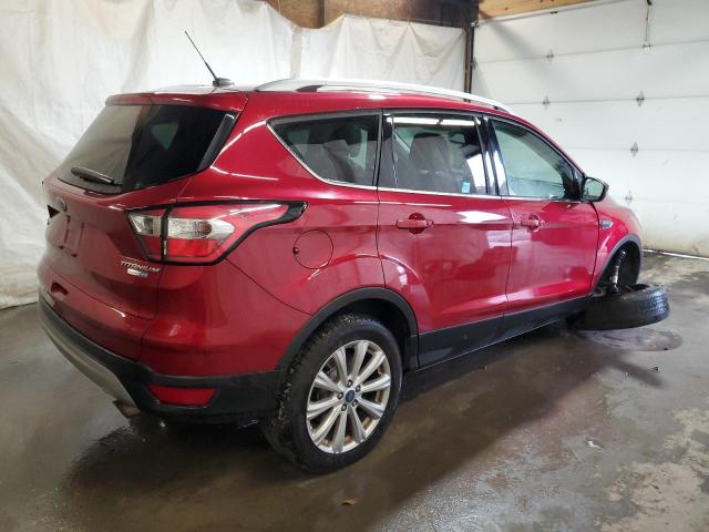 1FMCU9JD4HUB98248 - 2017 FORD ESCAPE TITANIUM 勃艮第红 照片 3