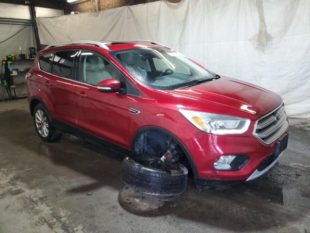 1FMCU9JD4HUB98248 - 2017 FORD ESCAPE TITANIUM 勃艮第红 照片 4