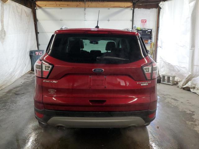 1FMCU9JD4HUB98248 - 2017 FORD ESCAPE TITANIUM 勃艮第红 照片 6
