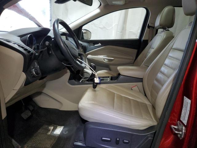 1FMCU9JD4HUB98248 - 2017 FORD ESCAPE TITANIUM 勃艮第红 照片 7