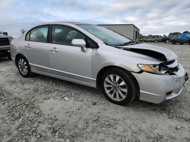 19XFA1F95AE061050 - 2010 HONDA CIVIC EXL GRAY photo 4