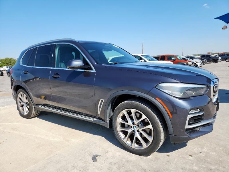 5UXCR6C53KLK81336 - 2019 BMW X5 XDRIVE40I GRAY photo 4