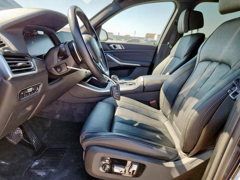 5UXCR6C53KLK81336 - 2019 BMW X5 XDRIVE40I GRAY photo 7