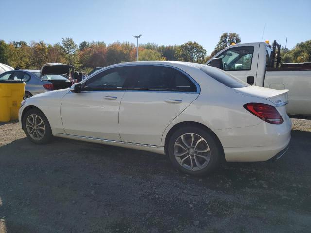 55SWF4KB2FU057081 - 2015 MERZ C 300 4MATIC WHITE photo 2