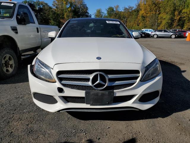 55SWF4KB2FU057081 - 2015 MERZ C 300 4MATIC WHITE photo 5