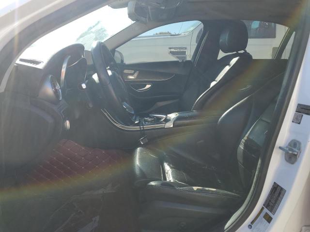 55SWF4KB2FU057081 - 2015 MERZ C 300 4MATIC WHITE photo 7