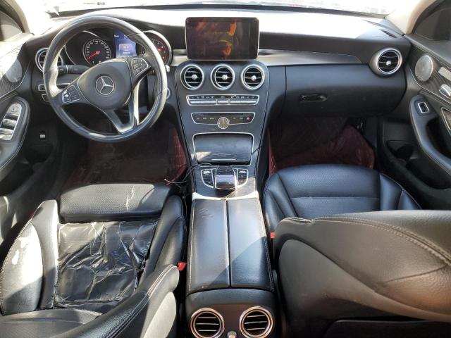 55SWF4KB2FU057081 - 2015 MERZ C 300 4MATIC WHITE photo 8