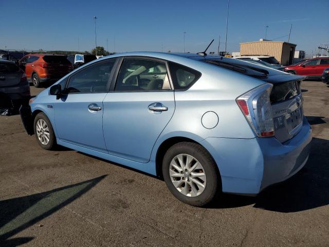 JTDKN3DP9E3052834 - 2014 TOYOTA PRIUS PLUG Mavi foto 2