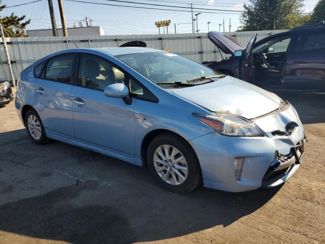 JTDKN3DP9E3052834 - 2014 TOYOTA PRIUS PLUG Mavi foto 4