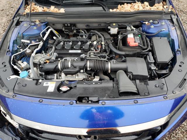 1HGCV1F35KA031412 - 2019 HONDA ACCORD SPORT ლურჯი ფოტო 11