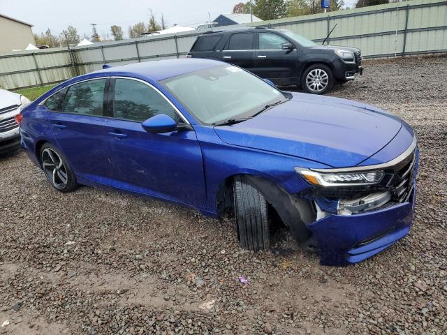 1HGCV1F35KA031412 - 2019 HONDA ACCORD SPORT ლურჯი ფოტო 4
