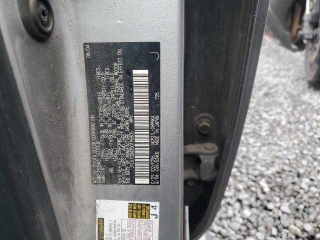 JTLKT324350196805 - 2005 TOYOTA SCION XB 灰色 照片 12