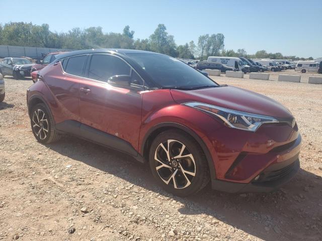 JTNKHMBX6K1022015 - 2019 TOYOTA C-HR XLE 勃艮第红 照片 4